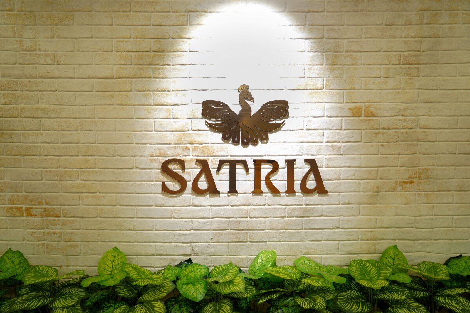 Interior hallway leading to the activity area at Satria Studio